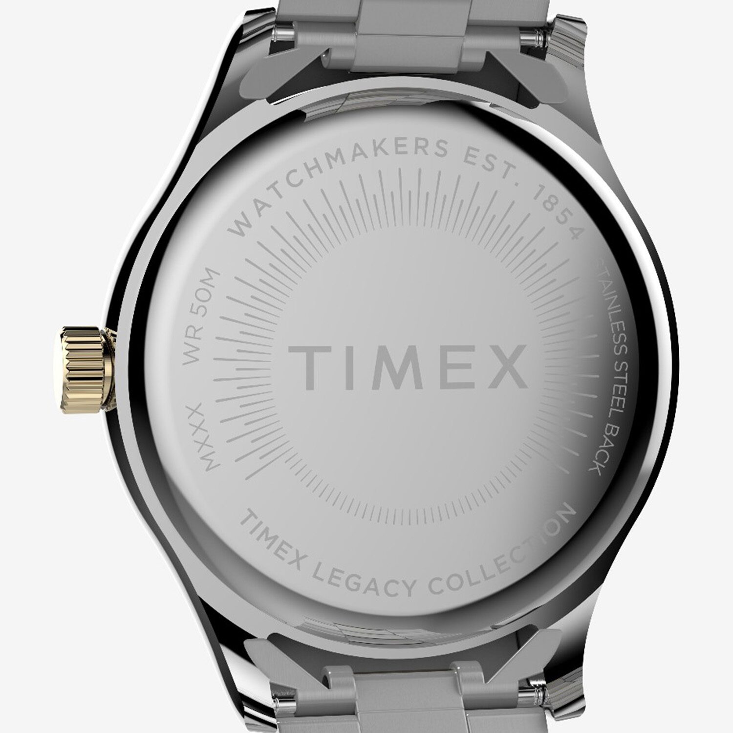 Timex Womens Two Tone Stainless Steel Bracelet Watch None