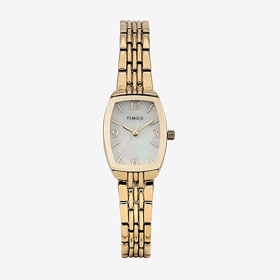 Timex Womens Gold Tone Bracelet Watch None