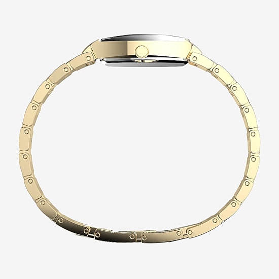 Timex Womens Gold Tone Bracelet Watch None