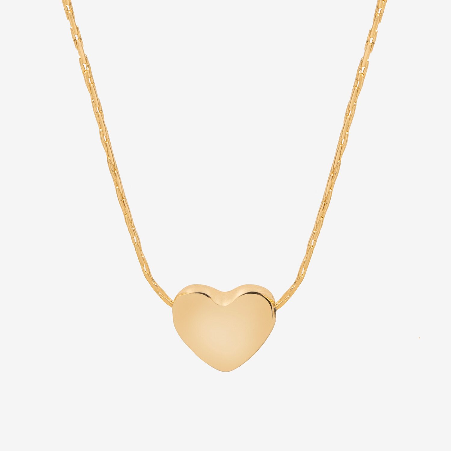 Bijoux Bar Delicates Womens Heart 16 Inch Pendant Necklace