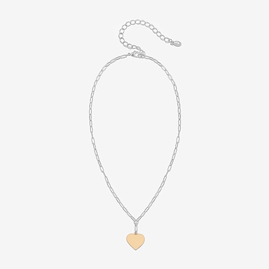 Bijoux Bar Delicates Two Tone Womens 16 Inch Y Necklace