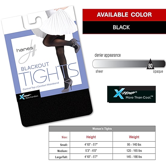 Hanes Womens Tights