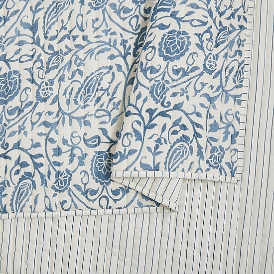 Modern Heirloom Eden Gauze 3-pc. Paisley Quilt Set