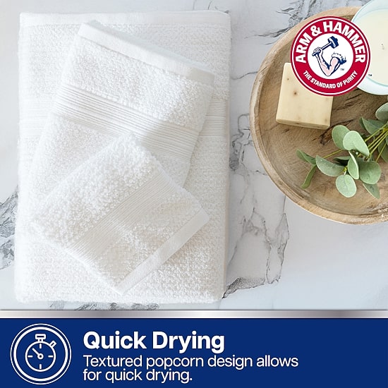 ARM & HAMMER™ Quick Dry Bath Towel Set