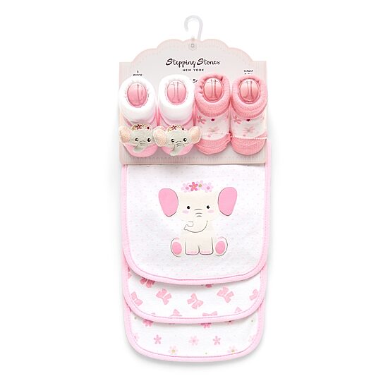 First Steps By Stepping Stones Girls Bib