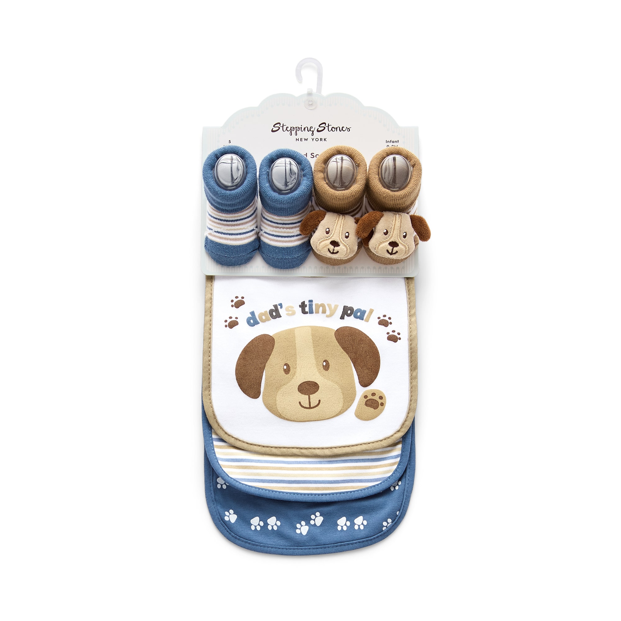 First Steps By Stepping Stones Boys Bib