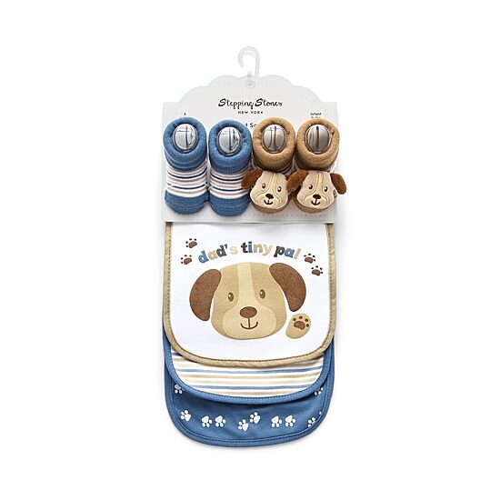 First Steps By Stepping Stones Boys Bib
