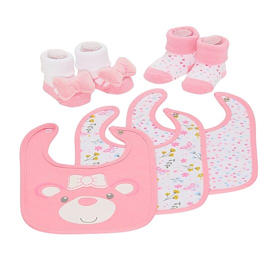 First Steps By Stepping Stones Girls Bib