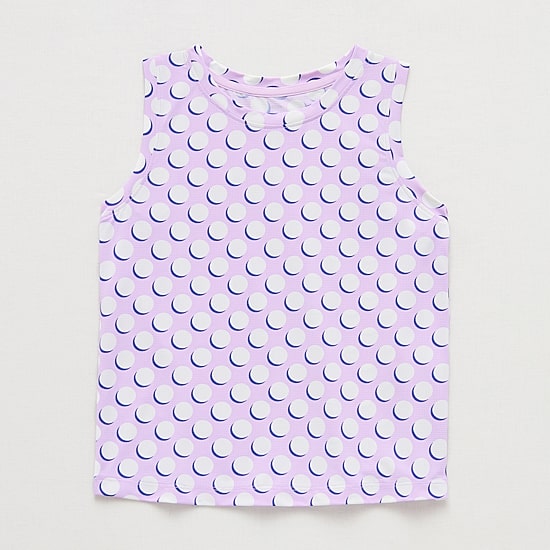 Xersion Performance Little & Big Kid Girls Crew Neck Sleeveless Active Tank Top