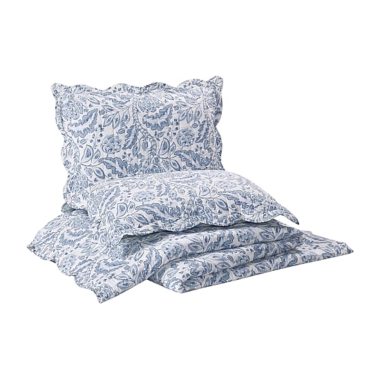 spartina 449 Peeples Song 3-pc. Floral Quilt Set