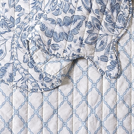 spartina 449 Peeples Song 3-pc. Floral Quilt Set