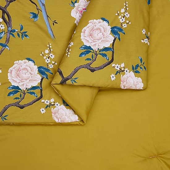 Dee Ocleppo Bird Chinoiserie 3-pc. Floral Reversible Comforter Set