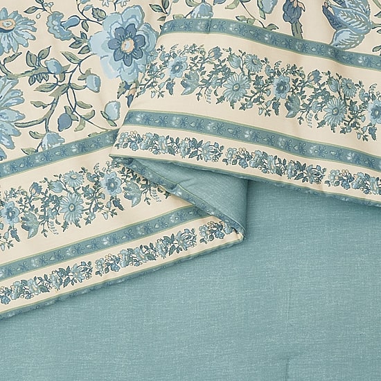 spartina 449 Mystic Moss 3-pc. Floral Reversible Comforter Set