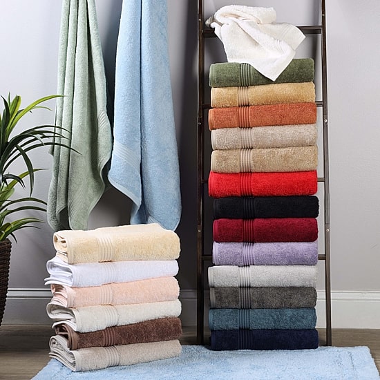 SUPERIOR® Heritage Collection | Luxury Egyptian Cotton 6-pc. Solid Hand Towel
