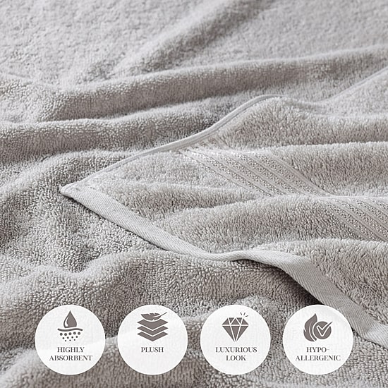 SUPERIOR® Heritage Collection | Luxury Egyptian Cotton 6-pc. Solid Hand Towel
