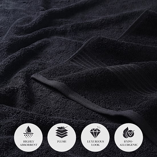SUPERIOR® Heritage Collection | Luxury Egyptian Cotton 4-pc. Quick Dry Bath Towel