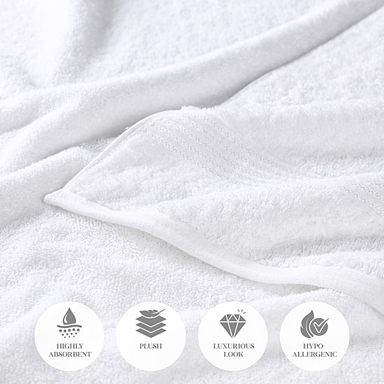 SUPERIOR® Heritage Collection | Luxury Egyptian Cotton 8-pc. Quick Dry Bath Towel Set