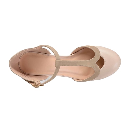 Journee Collection Womens Round Stacked Heel Pumps