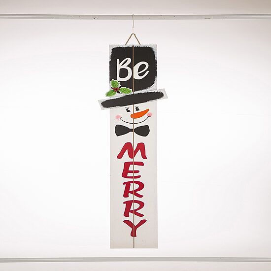 Glitzhome Christmas Porch Sign