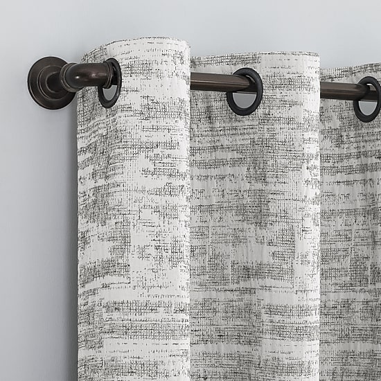 Sun Zero Parrish Grommet Top Energy Saving 100% Blackout Single Curtain Panel