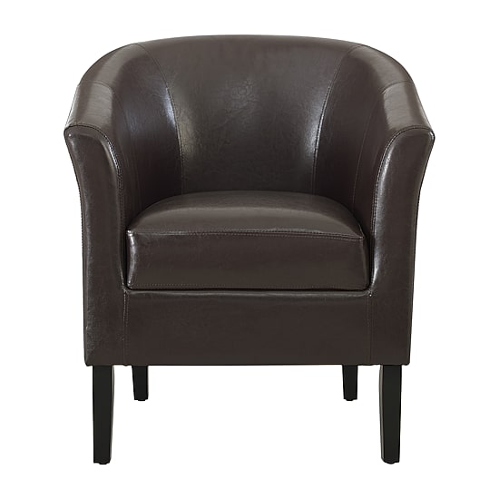 Linon Simon Living Room Collection Club Chair
