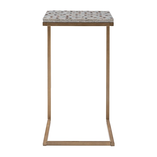 Linon Popson Living Room Collection Storage C Table