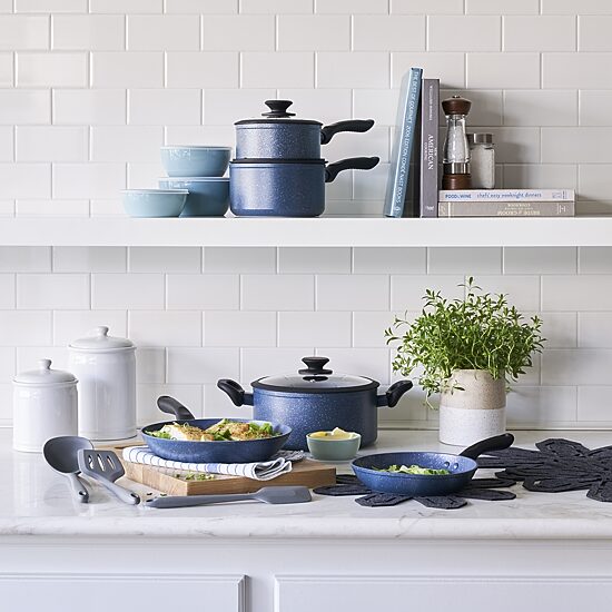 Brooklyn Steel Milky Way 24-pc. Non-Stick Cookware Set