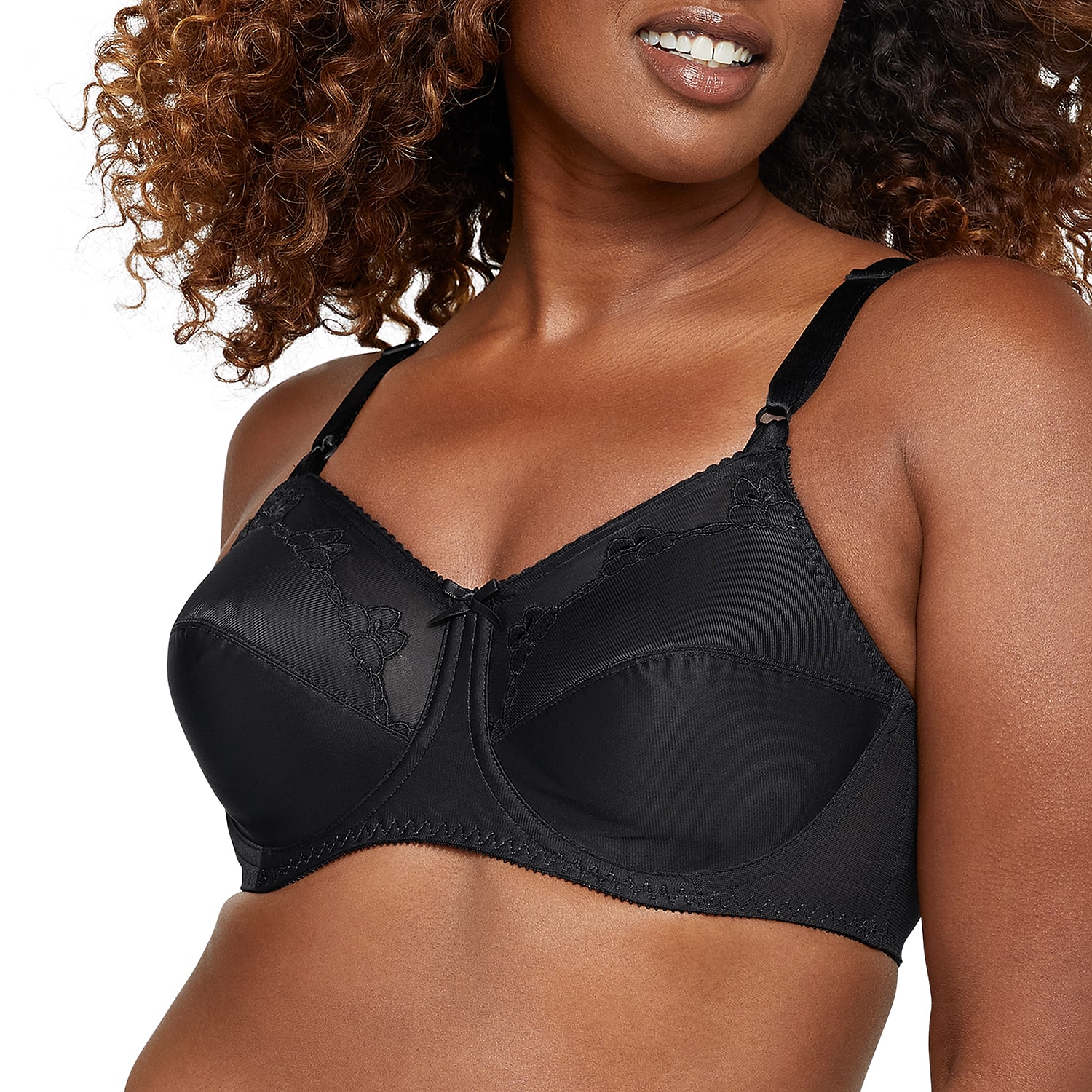 Bali Flower Full Coverage Underwire Unlined Bra 0180