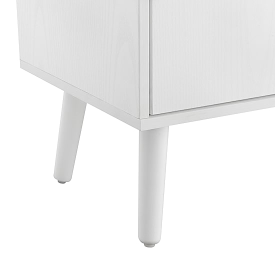 Xtra Storage Cube Organizer Sideboard Console Table with 3 Cubbies and 3 Cabinets