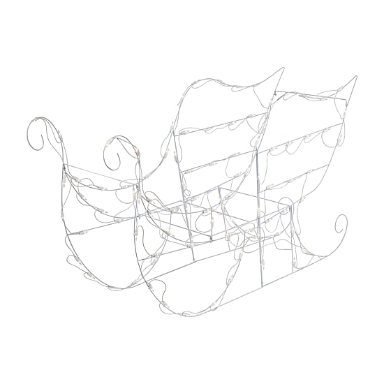 Northlight 48" Sleigh Outdoor Christmas Yard Art