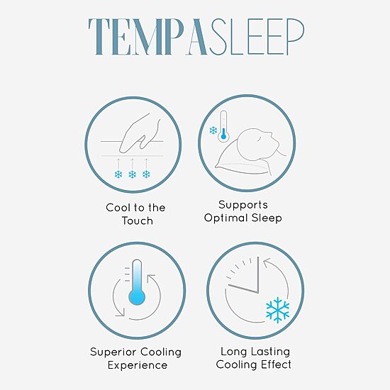 Comfort Touch by Therapedic™ Cooling Mattress Pad