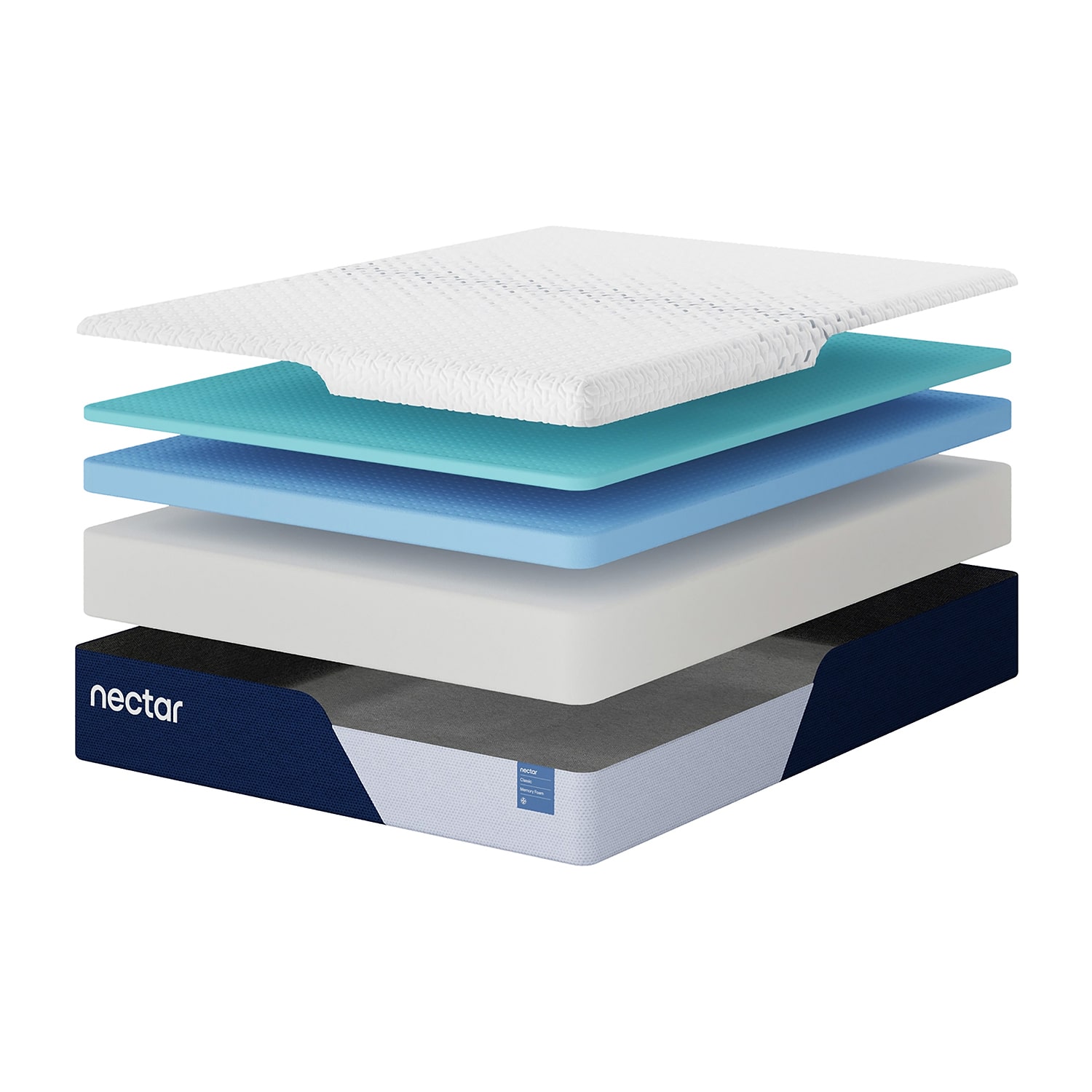 Nectar Classic Memory Foam 5.1 12" Firm - Mattress a Box