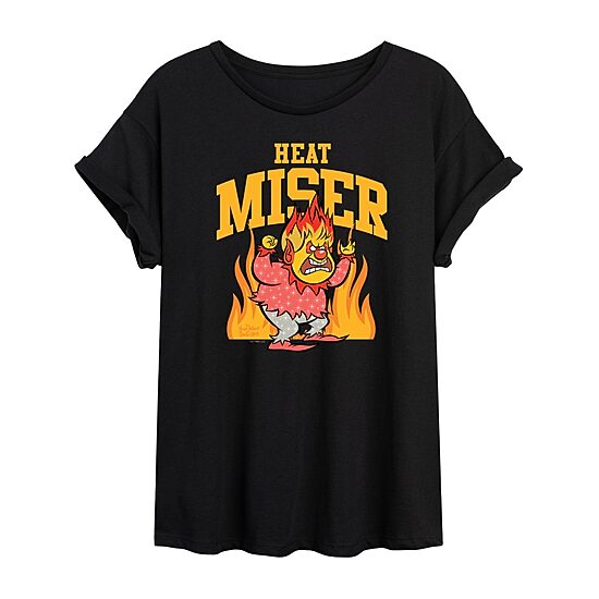 Heat Mister Tee Womens Crew Neck Short Sleeve Regular Fit Graphic T-Shirt