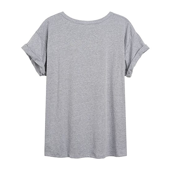 Peanuts Snow Tee Womens Crew Neck Short Sleeve Regular Fit Peanuts Graphic T-Shirt