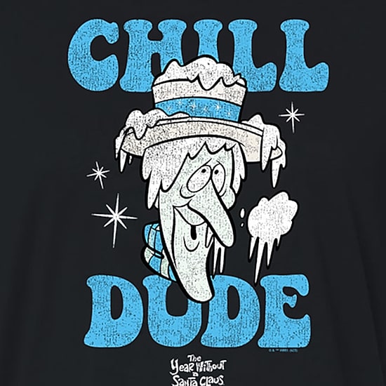Chill Dude Cropped Tee Womens Crew Neck Short Sleeve Relaxed Fit Graphic T-Shirt