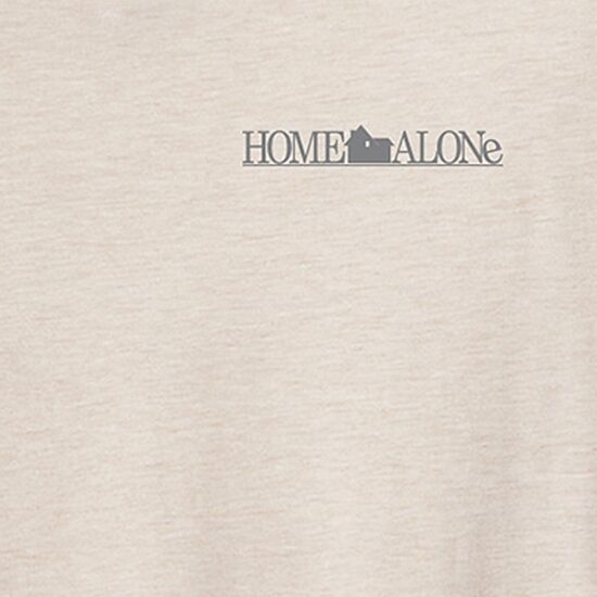 Home Alone Plan Tee Womens Crew Neck Short Sleeve Regular Fit Graphic T-Shirt
