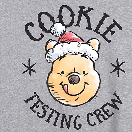 Womens Crew Neck Short Sleeve Regular Fit Winnie The Pooh Graphic T-Shirt