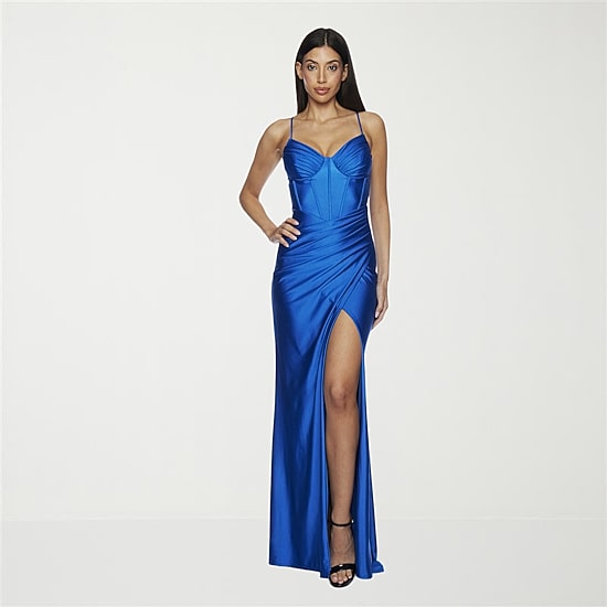 B. Smart Womens Juniors Sweetheart Neck Sleeveless Bodycon Dress