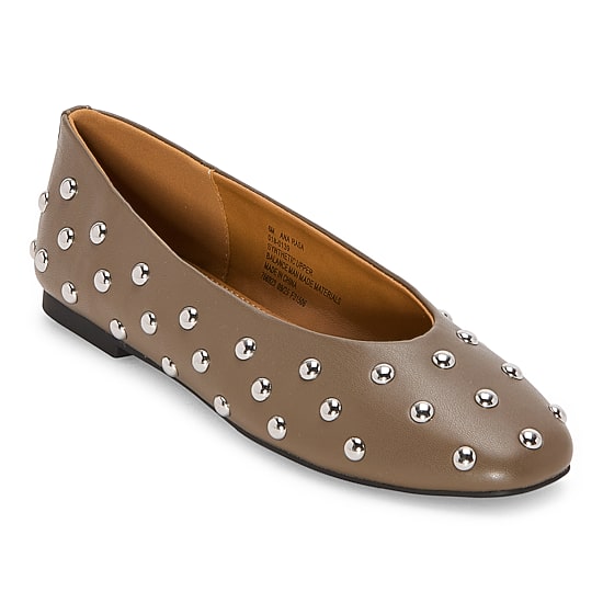 A.N.A Rasa Womens Round Closed Toe Ballet Flats