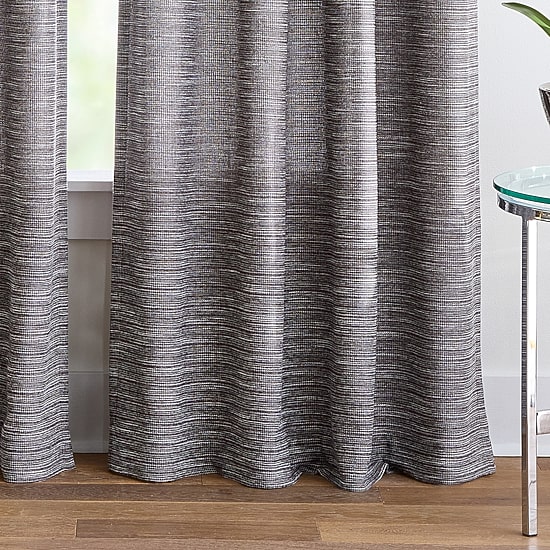 Martha Stewart Dayton Grommet Top Light-Filtering Set of 2 Curtain Panel