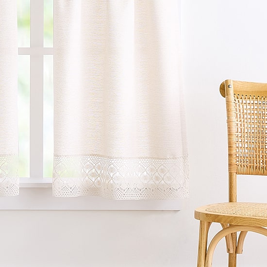 Peri Home Bahia 3-pc. Rod Pocket Kitchen Curtains & Drapes Window Set