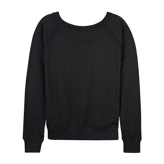 Glinda Profile Womens Boat Neck Long Sleeve Regular Fit Wicked Graphic T-Shirt