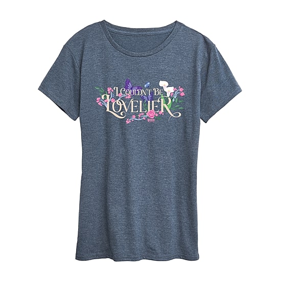 Couldnt Be Lovelier Womens Crew Neck Short Sleeve Regular Fit Wicked Graphic T-Shirt