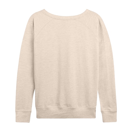 Wicked Logo Womens Boat Neck Long Sleeve Regular Fit Wicked Graphic T-Shirt