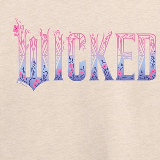 Wicked Logo Womens Boat Neck Long Sleeve Regular Fit Wicked Graphic T-Shirt