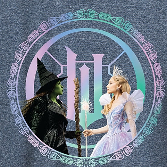 Wicked For Good Womens Crew Neck Short Sleeve Regular Fit Wicked Graphic T-Shirt