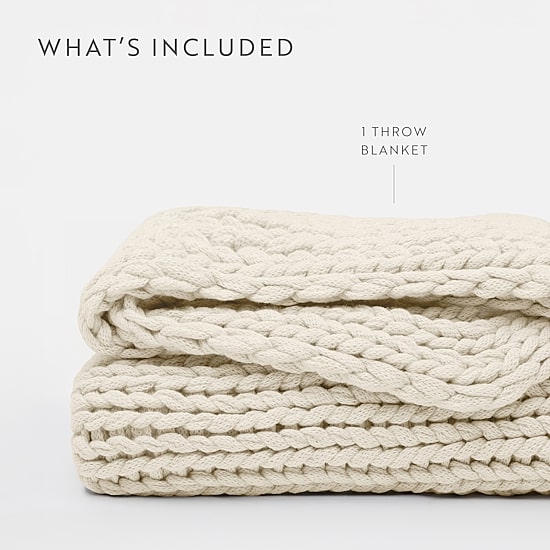 Casual Comfort Chunky Midweight Throw