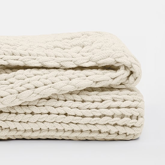 Casual Comfort Chunky Midweight Throw