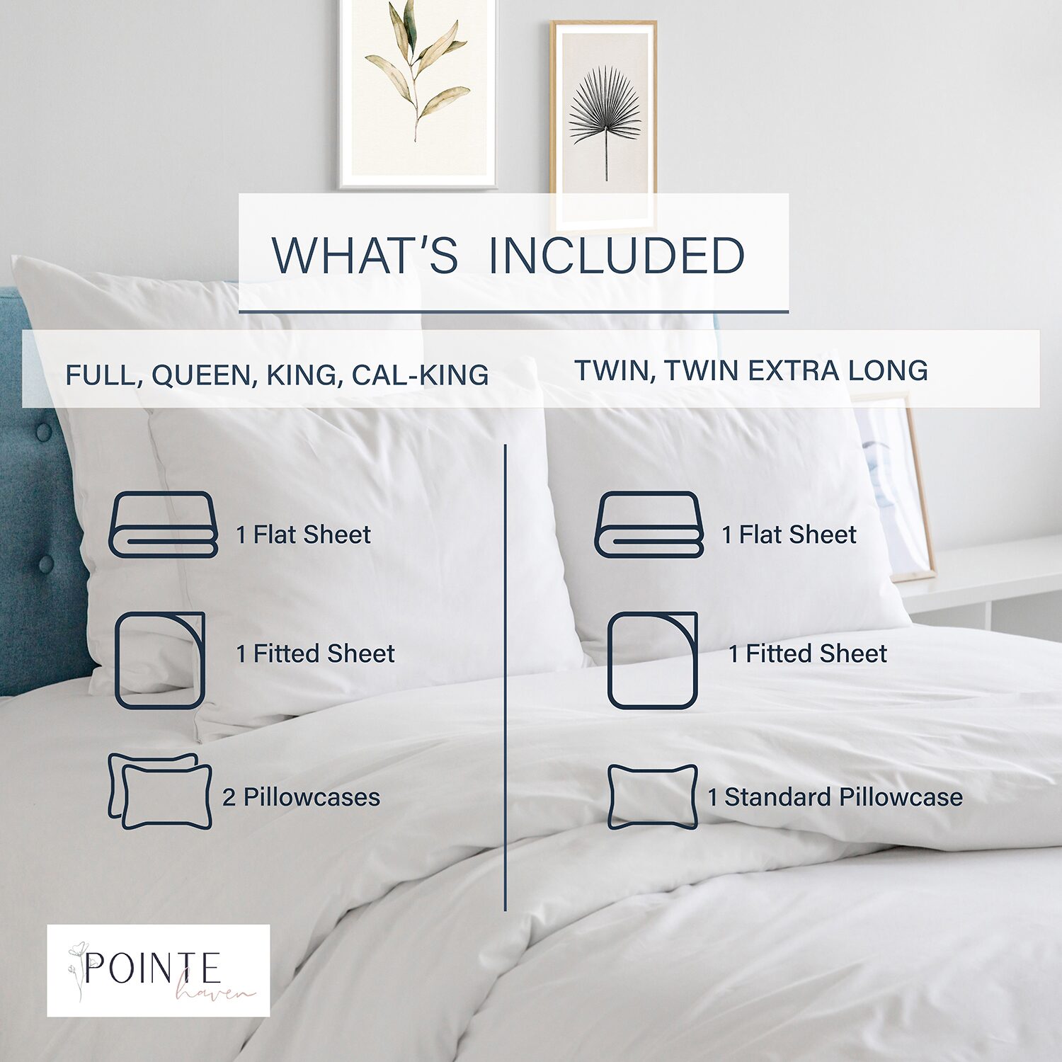 Pontehaven 200 Thread Count Printed Cotton Percale Sheet Set