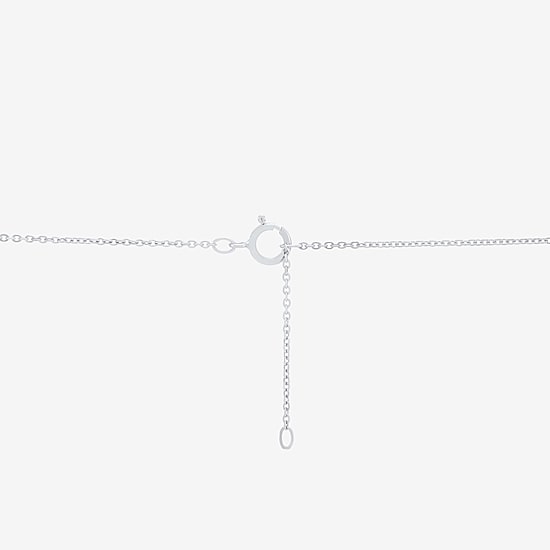 Limited Quantities! Womens 1/2 CT. T.W. Lab Grown White Diamond 10K Gold Heart 18 Inch Pendant Necklace